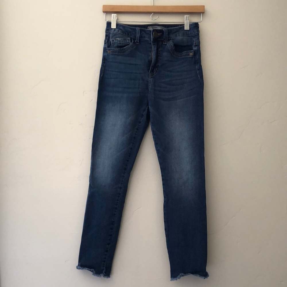Wit & Wisdom Skinny Raw Hem Jeans